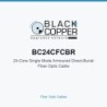 BlackCopper BC24CFCBR 24-Core Single Mode Armoured Direct-Burial Fiber Optic Cable