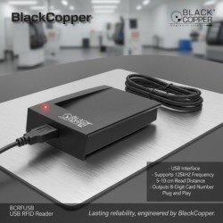 BlackCopper BCRFUSB 125kHz Proximity RFID USB Card Reader