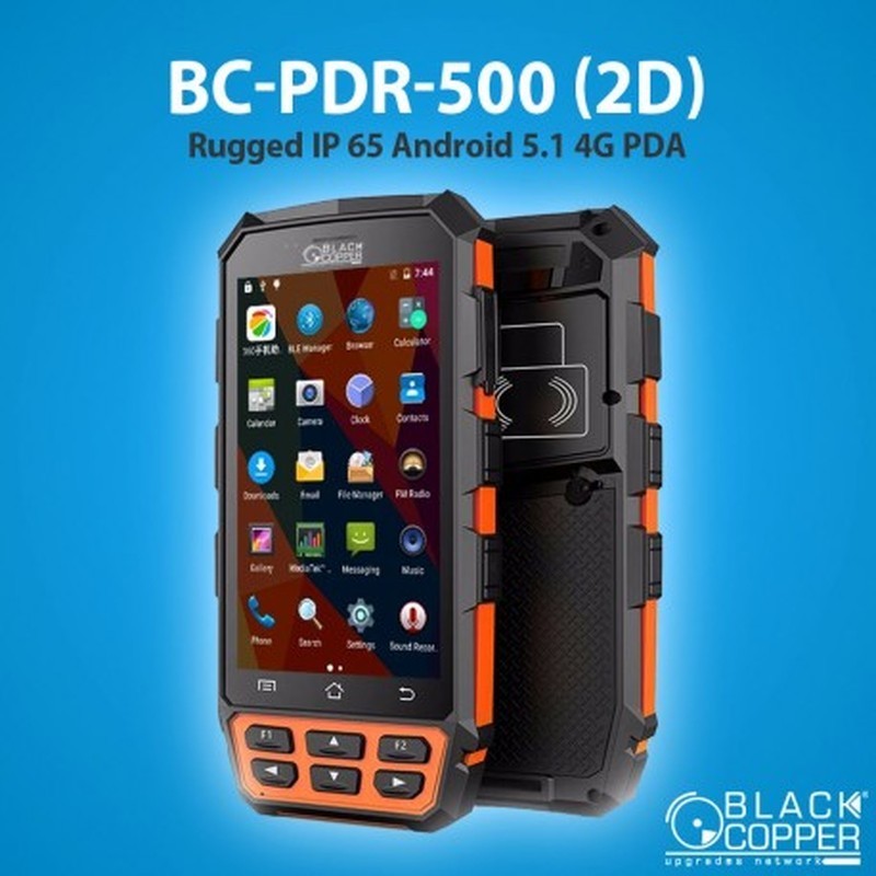 BlackCopper BC-PDR-500 Rugged Android Handheld Mobile Computer (PDA)