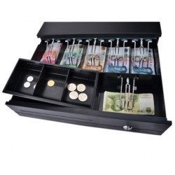 BlackCopper BC405 Metal Cash Drawer, 6 Bill / 3 Coin