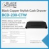 BlackCopper BCD-230CTB Stylish Cash Drawer, White