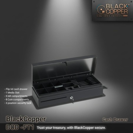 BlackCopper BCD-FT1 Flip-Top Cash Drawer