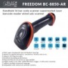 BlackCopper BC8850-AR 1D Rugged Handheld Linear Barcode Scanner with Auto-Sense Stand