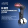 BlackCopper BC1000 1D / 2D / QR Handheld Imager Barcode Scanner with Stand