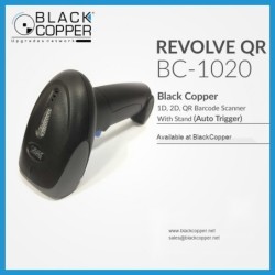BlackCopper BC1020 1D / 2D / QR Handheld USB Barcode Scanner