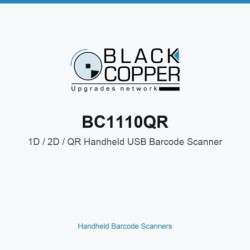 BlackCopper BC1110QR 1D / 2D / QR Handheld USB Barcode Scanner