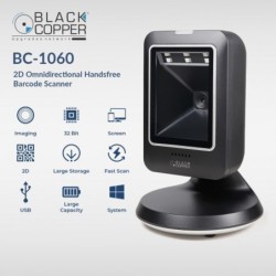 BlackCopper BC1060 1D / 2D / QR Hands-Free Desktop Barcode Scanner