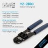 BlackCopper YZ-210C Modular Crimping Tool for RJ45 / RJ11