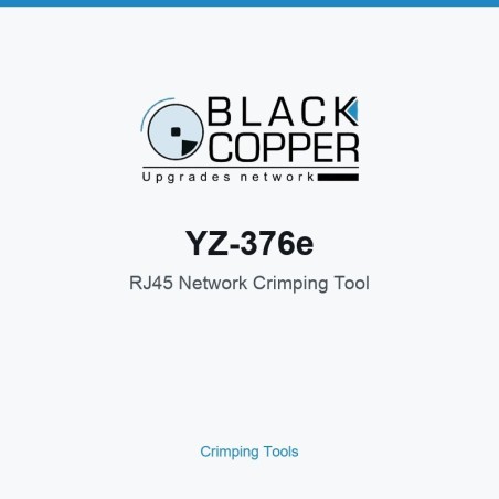 BlackCopper YZ-376e RJ45 Network Crimping Tool