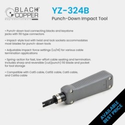 BlackCopper YZ-324B Impact Punch Down Tool for Keystone Jacks