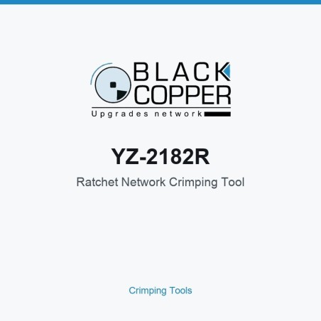 BlackCopper YZ-2182R Ratchet Network Crimping Tool