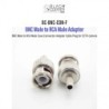 BlackCopper BC-BNC-CON-F BNC to RCA Adapter for CCTV