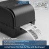 BlackCopper BC-LP2500 4" Desktop Thermal Transfer Barcode Label Printer, 203 DPI, USB + LAN
