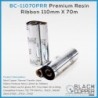 BlackCopper BC-11070PRR Resin Thermal Transfer Ribbon 110mm x 70m