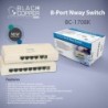 BlackCopper BC-1708K 8-Port 10/100Mbps Desktop Ethernet Switch