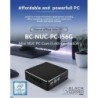 BlackCopper BC-NUC-PC-i56G Mini NUC PC, Core i5 6th Gen, 4GB RAM, 500GB