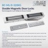 BlackCopper BC-ML-D-320KG Double Door Magnetic Lock, 320kg