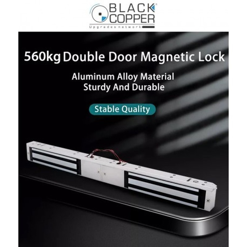 BlackCopper BC-ML-D-560KG Double Door Magnetic Lock, 560kg