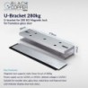 BlackCopper U-Bracket-280KG U-Bracket for 280kg Magnetic Lock