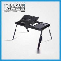 BlackCopper LD-99 Foldable Laptop Table with Cooling Fan
