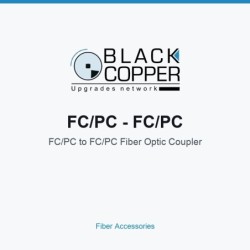 BlackCopper FC/PC - FC/PC FC/PC to FC/PC Fiber Optic Coupler