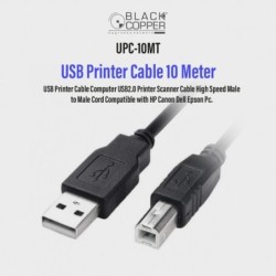 BlackCopper UPC-10MT USB Printer Cable, 10m