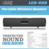BlackCopper LED-850 Portable Bluetooth Speaker with LED Lights