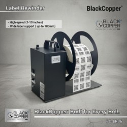 BlackCopper BCLR-06 Automatic Label Rewinder, Adjustable Speed