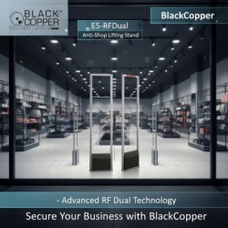 BlackCopper E5-RFDual RF 8.2MHz EAS Anti-Theft Security Gate (Pair)