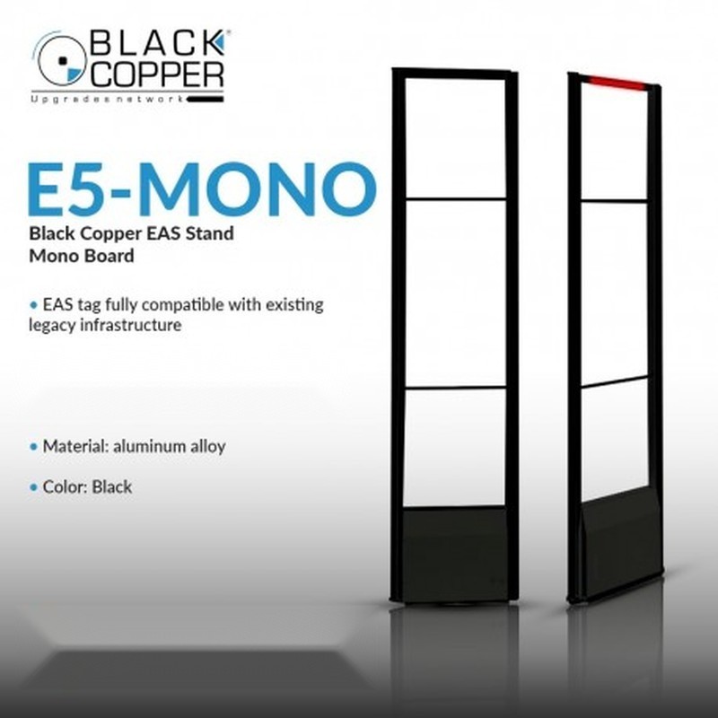 BlackCopper E5-Mono RF EAS Anti-Theft Security Gate, Mono
