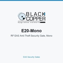 BlackCopper E20-Mono RF EAS Anti-Theft Security Gate, Mono