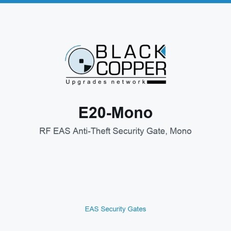 BlackCopper E20-Mono RF EAS Anti-Theft Security Gate, Mono