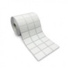 BlackCopper BC-TTL-34x24-3up Thermal Transfer Barcode Label Roll 34 x 24mm, 3-Up, 3,000 Labels, 1.5" Core
