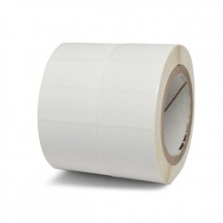 BlackCopper BC-TTL-2x1-2up-Core3 Thermal Transfer Barcode Label Roll 2" x 1", 2-Up, 10,000 Labels, 3" Core