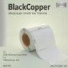 BlackCopper BC-TTL-50x50-1up Thermal Transfer Barcode Label Roll 2" x 2", 1-Up, 1,000 Labels, 1.5" Core
