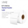 BlackCopper BC-TTL-28x19-1up Thermal Transfer Barcode Label Roll 28 x 19mm, 1-Up, 1,000 Labels, 1.5" Core