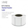 BlackCopper BC-TTL-34x24-1up Thermal Transfer Barcode Label Roll 34 x 24mm, 1-Up, 1,000 Labels, 1.5" Core