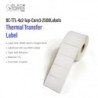 BlackCopper BC-TTL-4x2-1up-Core3-2500Labels Thermal Transfer Barcode Label Roll 4" x 2", 1-Up, 2,500 Labels, 3" Core