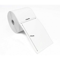 BlackCopper TTL-4x6-1up Thermal Transfer Barcode Label Roll 4" x 6", 1-Up, 200 Labels, 1.5" Core