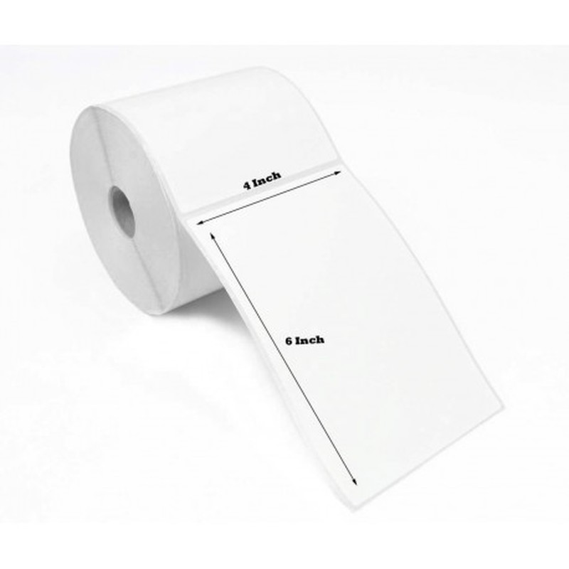 BlackCopper TTL-4x6-1up Thermal Transfer Barcode Label Roll 4" x 6", 1-Up, 200 Labels, 1.5" Core