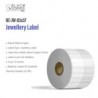 BlackCopper BC-JW-83x37 Jewellery Tag Label Roll 83 x 37mm, PE Synthetic, 2,000 Labels, 1.5" Core