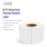 BlackCopper BC-TTL-4x8-1up-Core3 Thermal Transfer Barcode Label Roll 4" x 8", 1-Up, 500 Labels, 3" Core