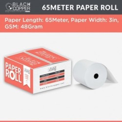 BlackCopper BC-W79xL65 Thermal Receipt Paper Roll 79mm x 65m