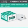 BlackCopper BC-W79xL75 Thermal Receipt Paper Roll 79mm x 75m