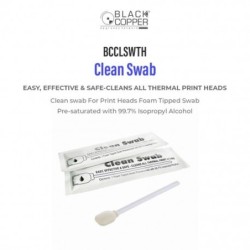 BlackCopper BCCLSWTH Printhead Cleaning Swab, Pre-Saturated IPA