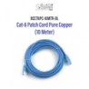 BlackCopper BCCT6PC-10MTR-BL Cat6 UTP Patch Cord, 10m, Blue