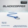 BlackCopper BCCT7PCSFTP-1MTR-BL Cat7 S/FTP Patch Cord, 1m, Blue