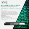 BlackCopper BC-POE24PGS-10G-F1-300W 24-Port Gigabit PoE Managed Switch with 4x 10G SFP+ Uplinks, 300W