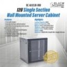 BlackCopper BC-6612UR-WM 12U Wall Mount Network Rack Cabinet, 600 x 600 x 635mm