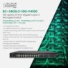 BlackCopper BC-24GSL3-10G-F410G 24-Port Gigabit Layer 3 Managed Switch with 4x 10G SFP+ Uplinks